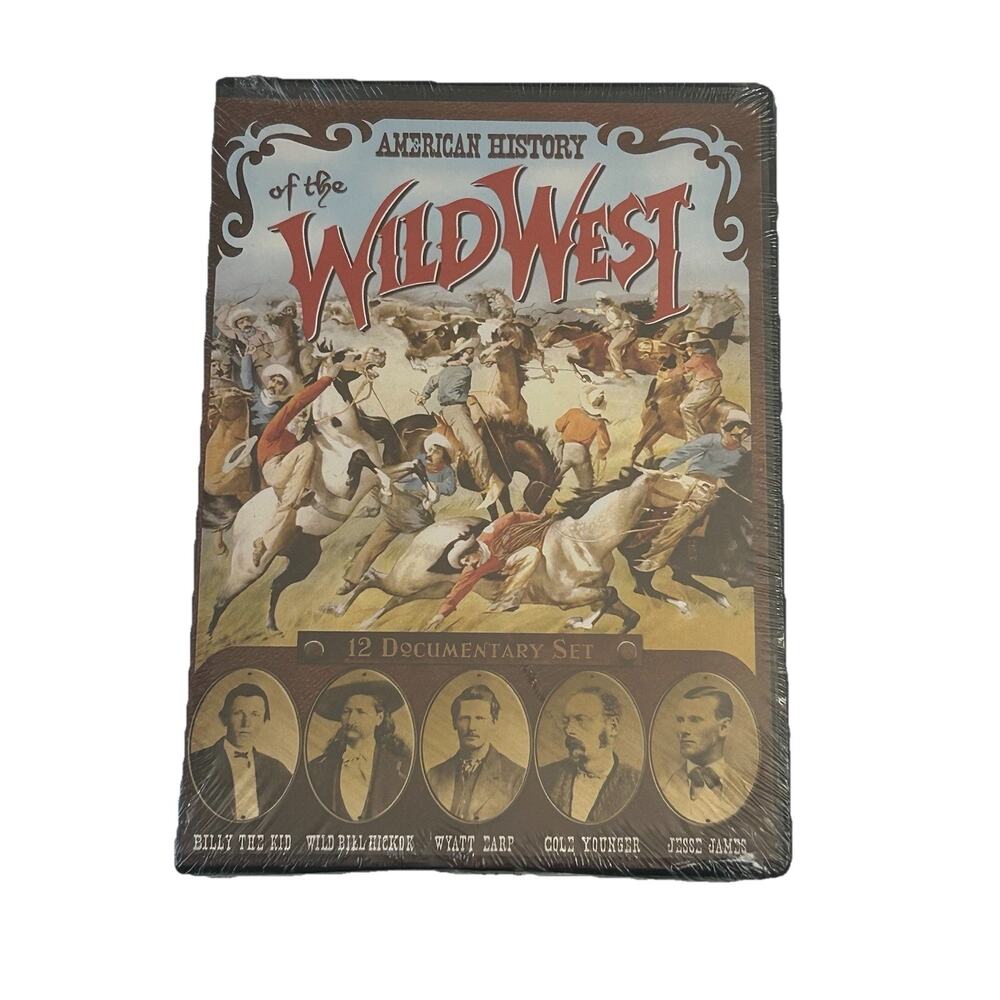 American History Of The Wild West DVD Documentary New and Sealed